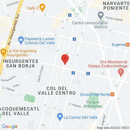 Arriola Lainz Gabriel map