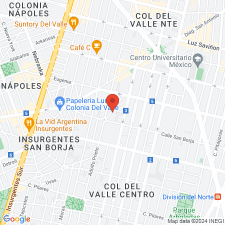 Hospital OMI Cedros map