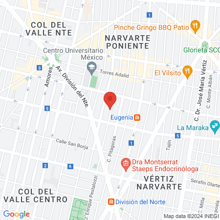Juseff Martínez, Fisioterapia Deportiva map