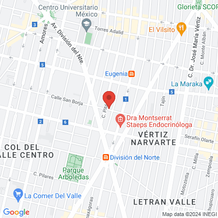 Orión Veterinaria map