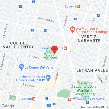 Veterinaria Pets Imaginarium Centro de Nutrición y Conducta map