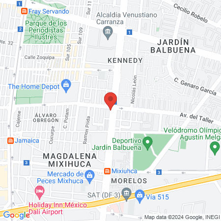 Barbería Santos map