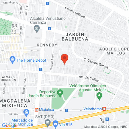 EndoMolar Dentistas map