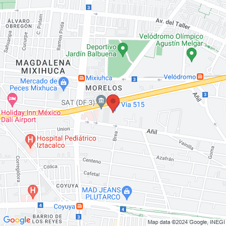 dentalia Vía 515 map