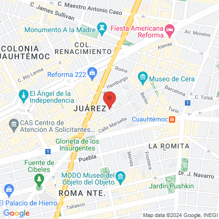 Magnificencia Beauty SPA map