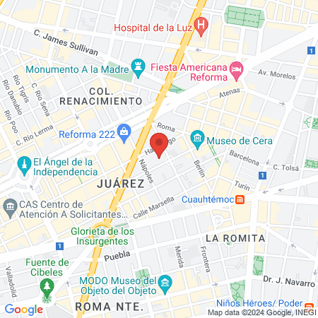 Spa Holistico Somos BienStar map