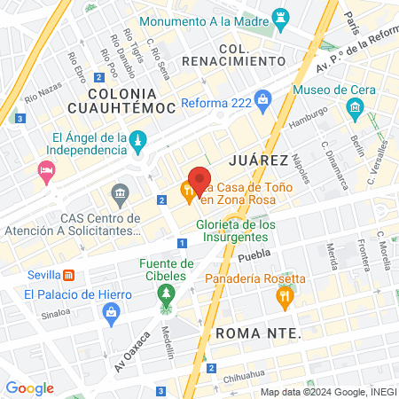 el barbero de Londres map