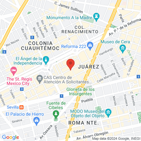 Antonio Díaz Ramírez map