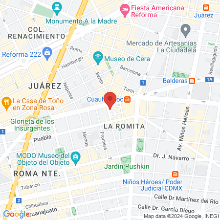 Sanders Dental Láser map