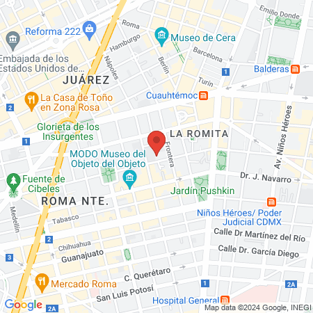 eDentify Dental Clinic | Clínica de Especialidades Odontológicas | Sucursal Roma Norte map