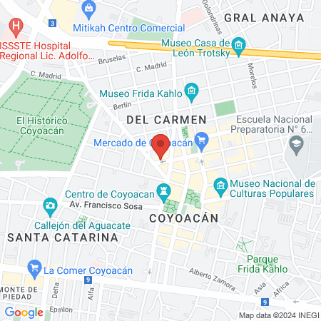 Barbería de Autor (Coyoacán) map