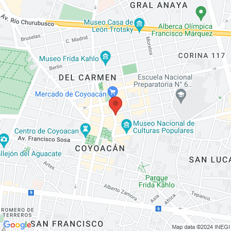 Barber Shop Tazmania. map