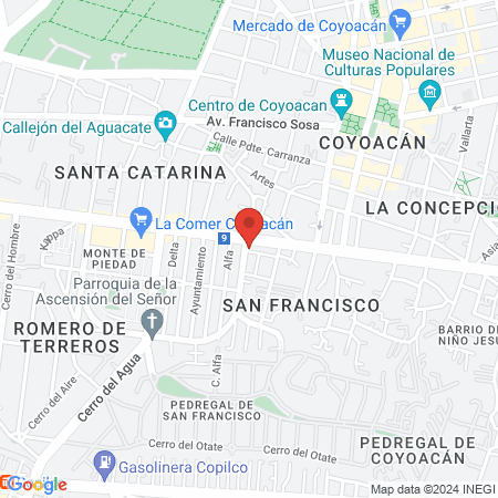 Salón de belleza Teres'sas map