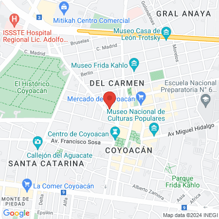 Tienda de salud y belleza map