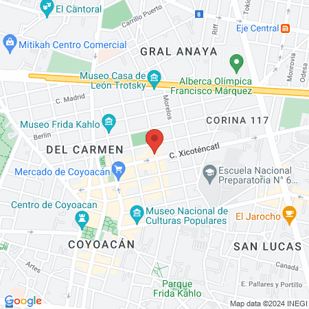 Laura Carolina León Hernandez Fisioterapeuta Coyoacán map