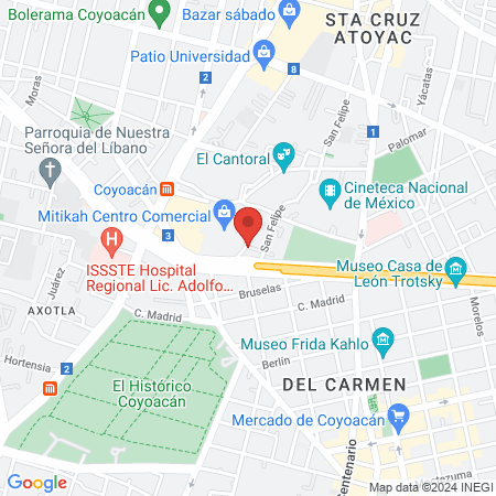 Fisioterapia - Terapia física DF Dr Lorenzo Small map