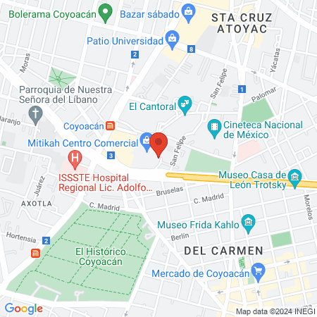 Dr. Jesús Muñoz Arreola , Traumatólogo y Ortopedista map