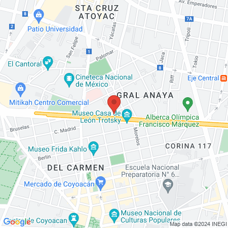 Dra. Monica Trejo - Dentista, Odontologo-Ortodoncista map