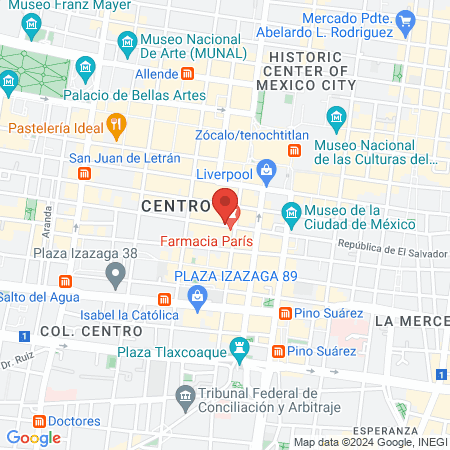 Casa Masaje Tailandes map