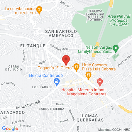 DASH Salón de Uñas map