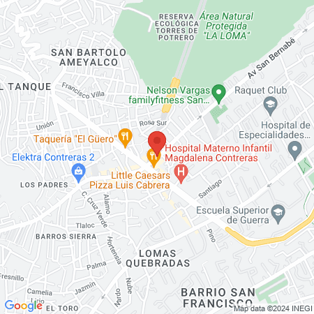 Estética D'MARCUS map