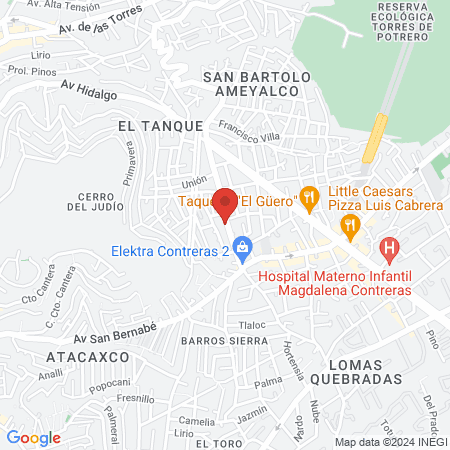 Estética Perlei map