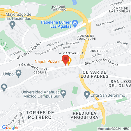 Cimos - Centro Integral de Movimiento y Salud map