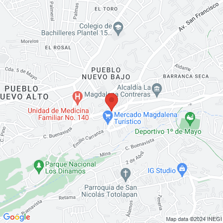 Clínica dental Royerdent map