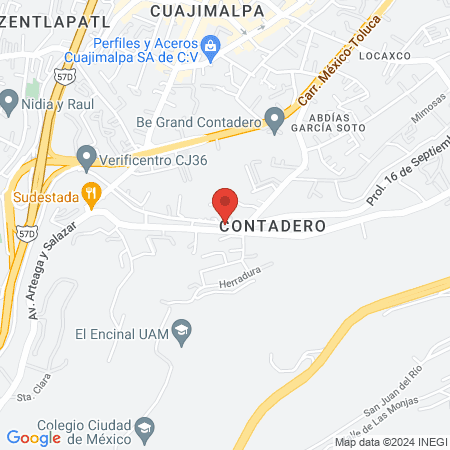 Salón De Belleza Angela map