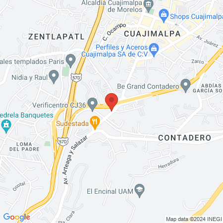 Beauty Bar Nails & Spa map