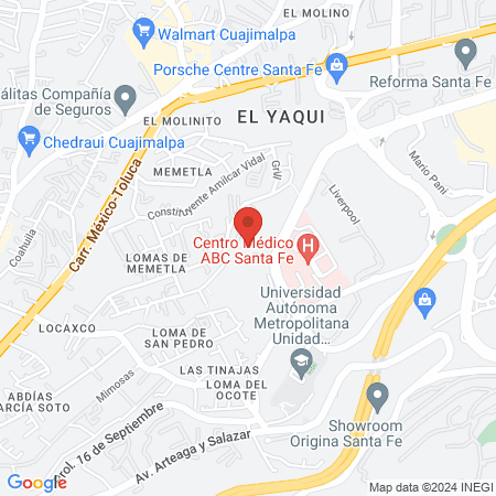 Brafer Clínica Cosmetológica, Santa Fe map