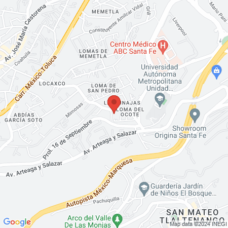 Deportivo Tinajas map