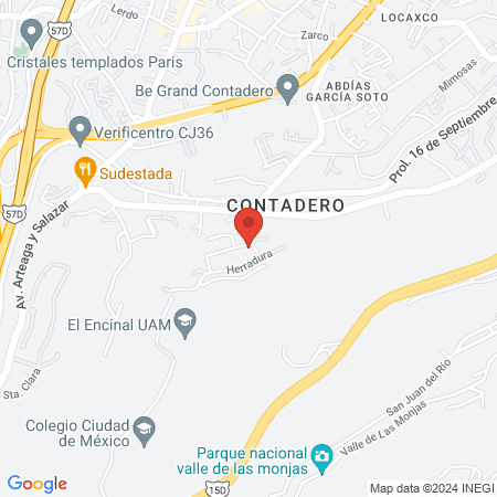 Cabañas García Jorge map