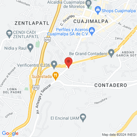 Equipo Médico Albatras map