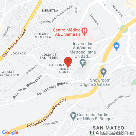 Dr. Javier Zúñiga Varga map