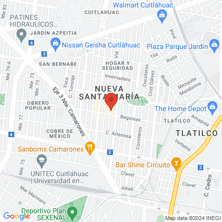 La Nueva Barberia map