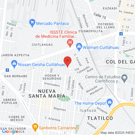 Estudio de Ian Regisb Estética map