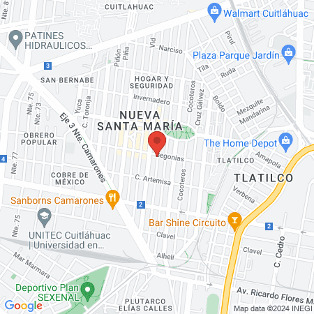 Centro Veterinario map