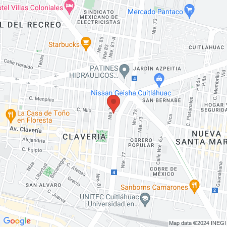 TOTAL BODY Pole & Barre Studio map