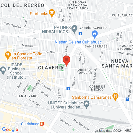 Massari Crew Barbería map