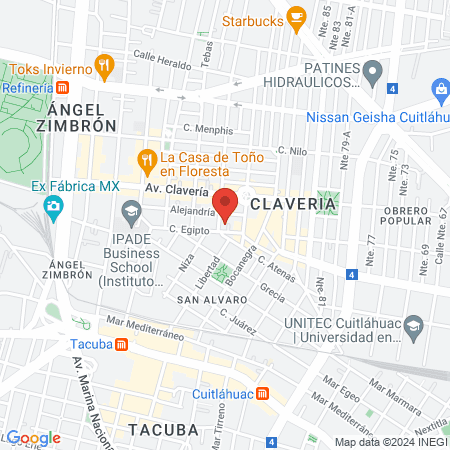 Ortodoncia y Ortopedia André Francisco Blanco Villegas map