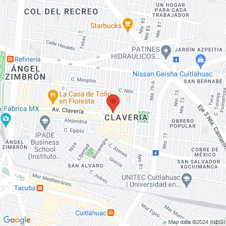 Dr. Sergio Berumen Torres map