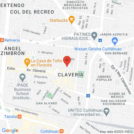 Cirugía Plastica map