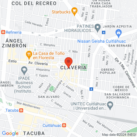 Dr. David Meza Labastida - Oftalmólogo map