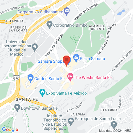 Onetwo México S.A de CV. map