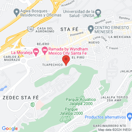 Centro de Salud T-I Cilantro map