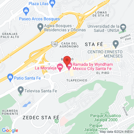 Consultorio de la Mascota map