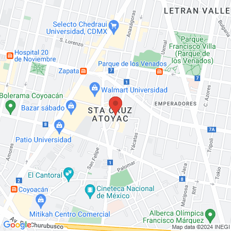 Barbería a lo Cubano map