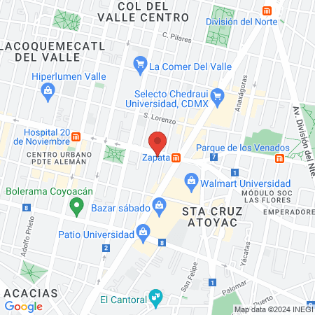 La Logia Barberias & Tattoo Felix Cuevas map