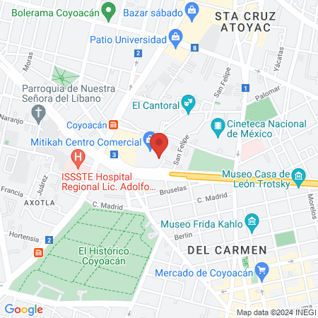Dra. Diana Georgina Garduño García, Dentista - Odontólogo map